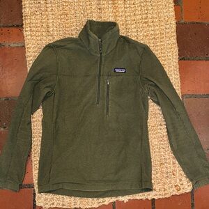 Patagonia Olive Green Fleece Jacket